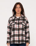 Stemming Oversized Plaid Shirt