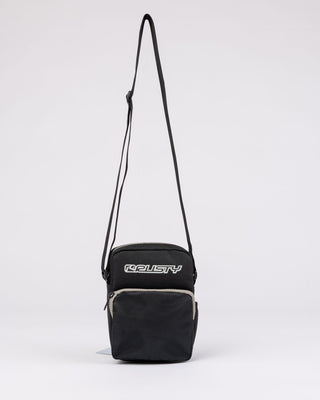 Mens Reverb Crossbody Bag in Black