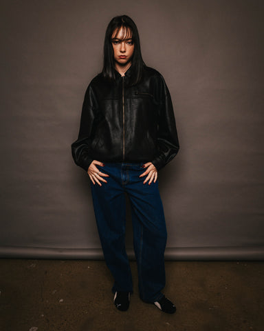 Back Street Faux Leather Jacket