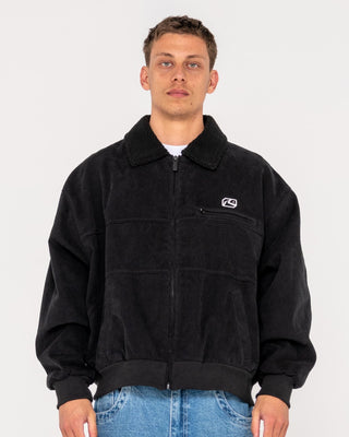 Man wearing Flying Dutchman Jacket in Black
