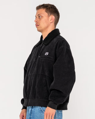 Man wearing Flying Dutchman Jacket in Black