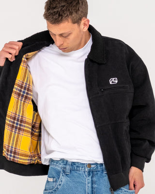 Man wearing Flying Dutchman Jacket in Black