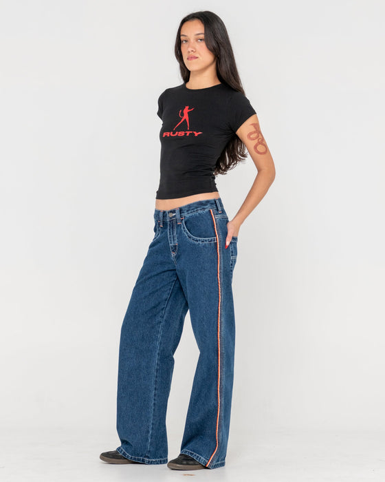 woman-wearing-flip-mommy-low-rise-wide-leg-denim-jean-in-deep-sea-blue