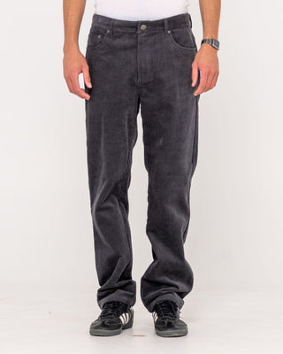 Man wearing Rifts 5 Pkt Pant in Coal