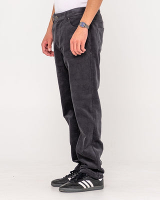 Man wearing Rifts 5 Pkt Pant in Coal