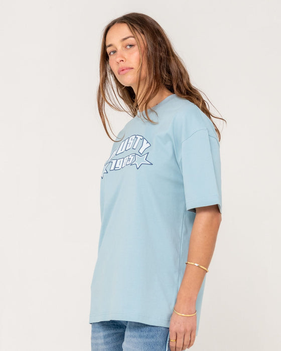woman-wearing-star-shine-oversize-short-sleeve-tee-in-glacier-lake
