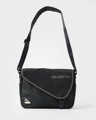 Mens Trisector Messenger Bag in Carbon