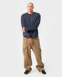 Sea Captain Boxy Crew Neck Knit