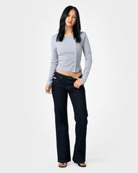 Button Up Long Sleeve Top