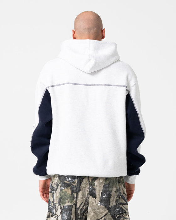 man-wearing-titan-hooded-fleece-in-ecru-marle