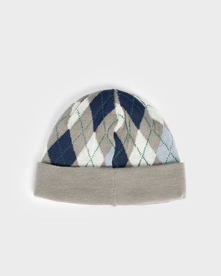 Womens Clued In Reversible Beanie in Grey Marle