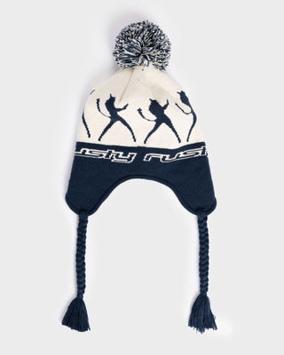 Womens Pixie Beanie in Navy Blue