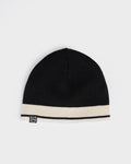 White Lines Reversible Beanie