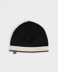 White Lines Reversible Beanie