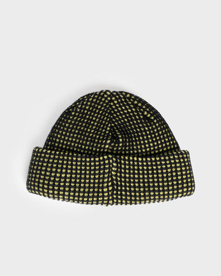 Mens Slinger Thinsulate Beanie in Black / Sulphur