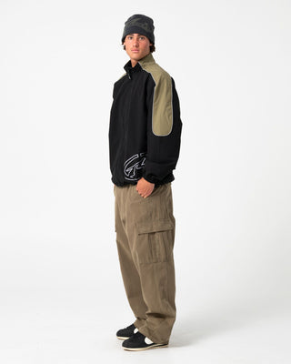 Mens Vortex Reversible Beanie in Abbey Stone