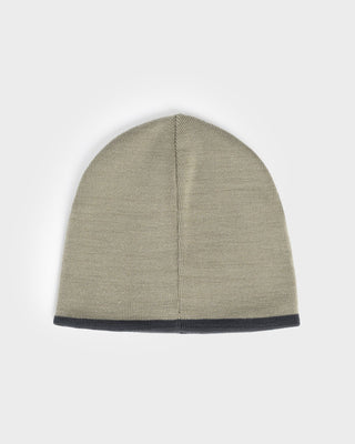 Mens Vortex Reversible Beanie in Abbey Stone