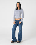 Shorty Freida Flare Low Rise Jeans