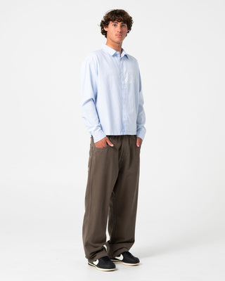 Man wearing Flip Daddy Elastic Pant in Seaweed