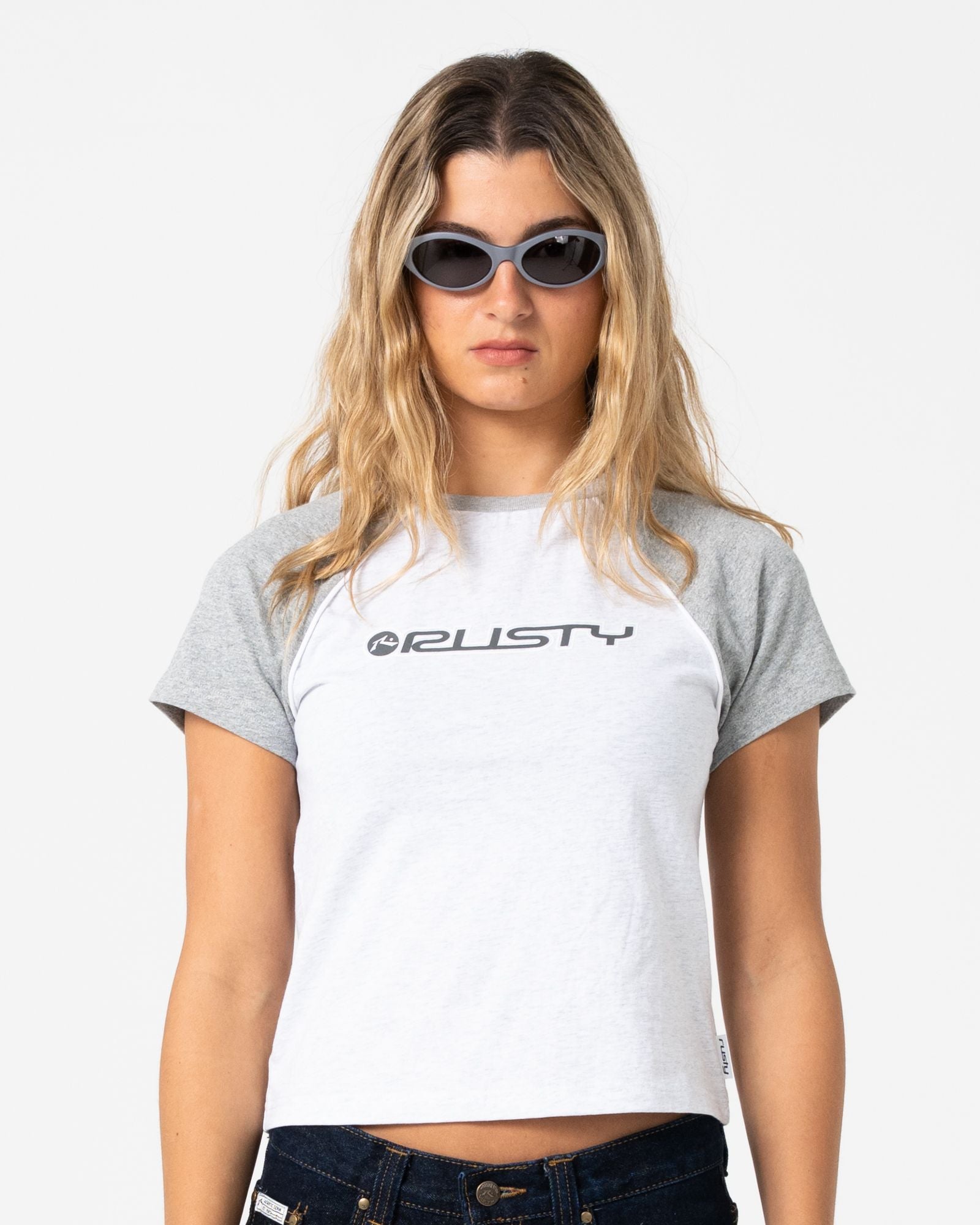 Rusty | Archived Raglan Baby Tee – Rusty Australia