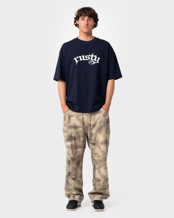 man-wearing-monty-short-sleeve-tee-in-navy-blue