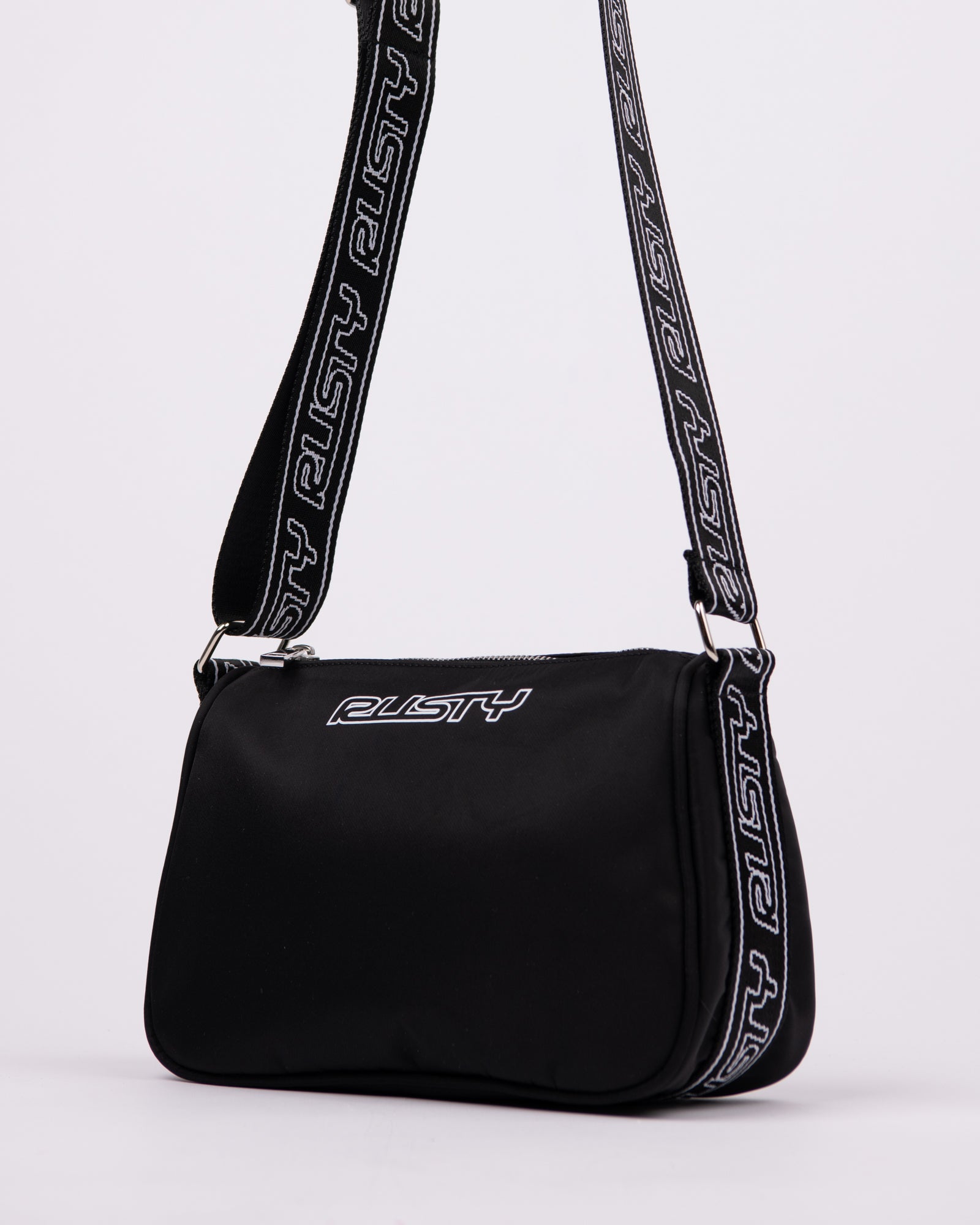 Hollaback Nylon Handbag Black Rusty Australia