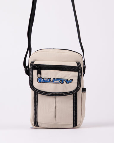 Mens Stringer Crossbody Bag in Oatmeal