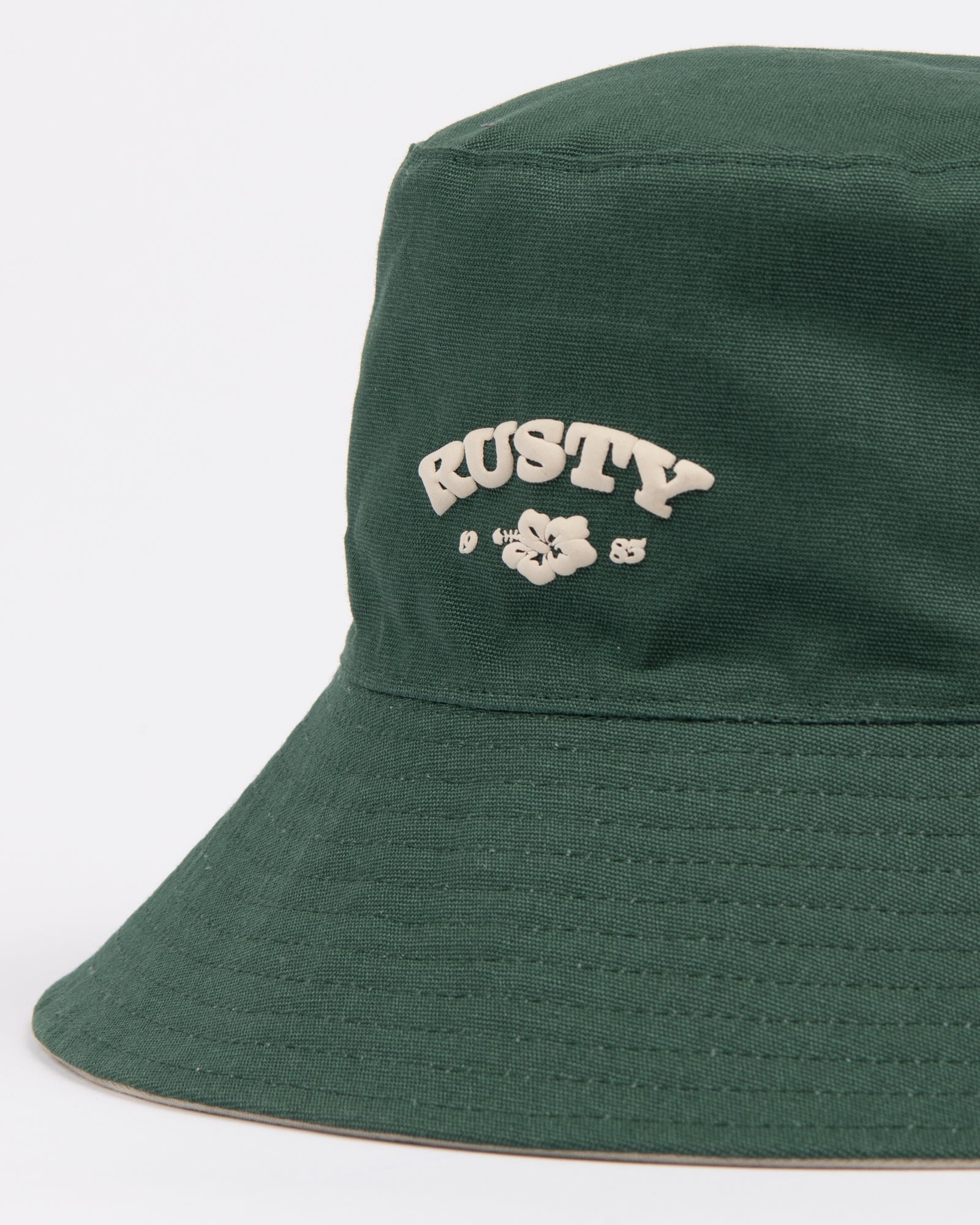 Aloha Reversible Bucket Hat Oatmeal Rusty Australia