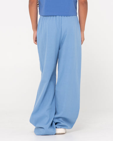 Girl wearing Sweet Water Pant Girls in Yonder Blue