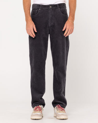 Man wearing Rifts 5 Pkt Pant in Coal