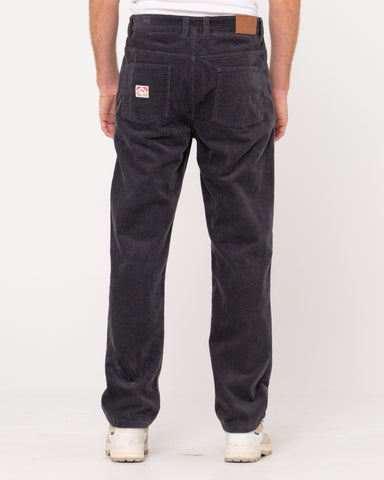 Man wearing Rifts 5 Pkt Pant in Coal