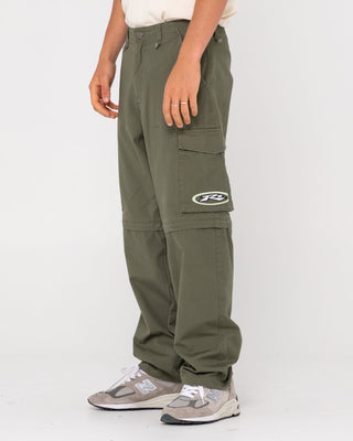 Man wearing Transformer Ripstop Cargo Pant in Army
