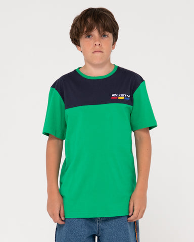 Boy wearing Subdivision Short Sleeve Tee Boys in Amazon