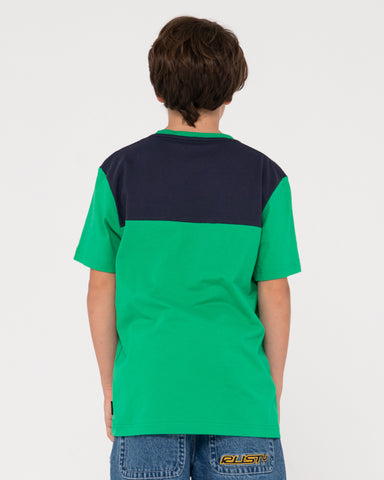 Boy wearing Subdivision Short Sleeve Tee Boys in Amazon