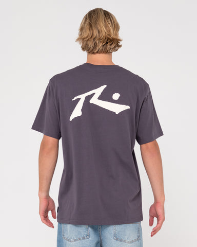 Man wearing Competition Short Sleeve Tee in Coal