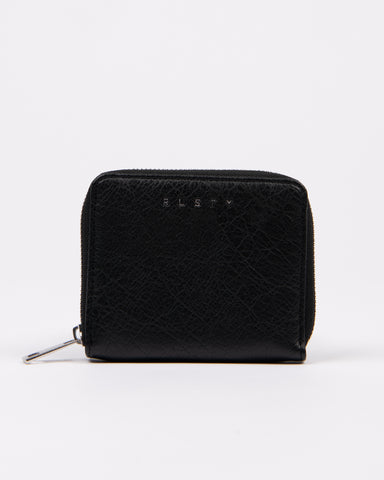 Womans Destiny Compact Wallet in Black