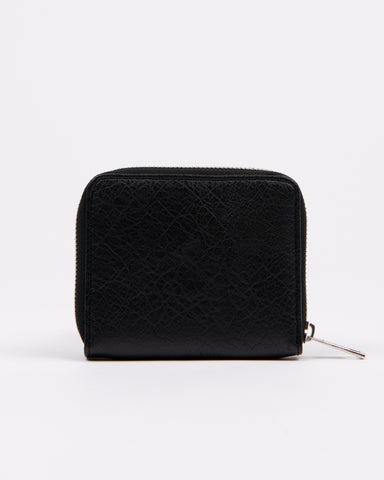 Womans Destiny Compact Wallet in Black