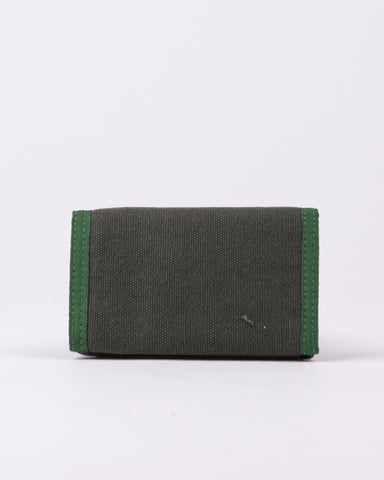 Mens Kick Flip Tri-fold Wallet in Coal