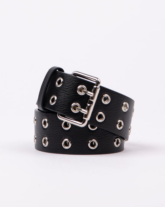 womans-xoxo-eyelet-belt-in-black