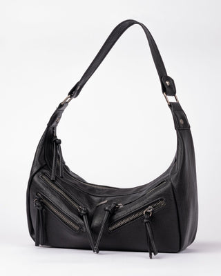 Womans Melrose Shoulder Bag in Black