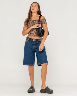 Womans Melrose Shoulder Bag in Black