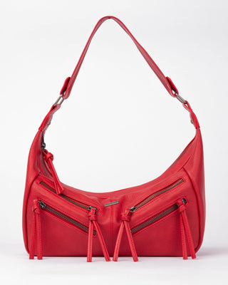 Womans Melrose Shoulder Bag in Red