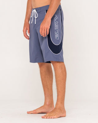 Man wearing Charger Boardshort in China Blue