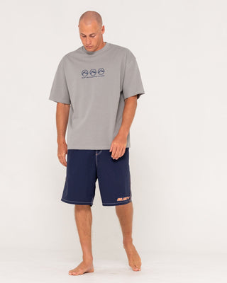 Man wearing Flip Daddy Boardshort in Navy Blue 1