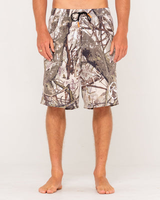 Man wearing Flip Rambo Elastic Waist Boardshort in Camo