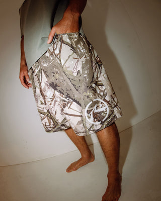 Man wearing Flip Rambo Elastic Waist Boardshort in Camo