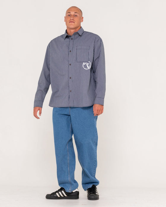 man-wearing-lucifer-loose-jean-middy-blue-in-middy-blue