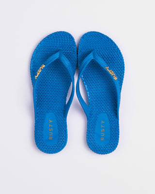 Womens Flip Out Thong in Azure Blue