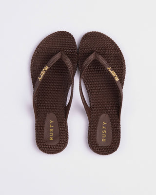 Womans Flip Out Thong in Pinecone