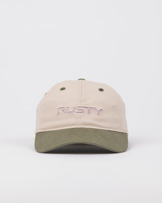 Girls Cheer Squad Dad Cap Youth in Army Green